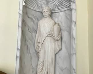 Life Size Custom Romanesque Woman Niche