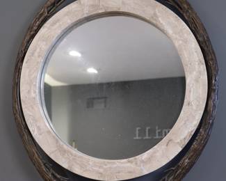 Bois Accent Wall Mirror
