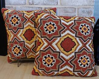 Gorgeous Beaded Pillows 