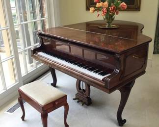 Fantastic Petroff Chippendale Piano 