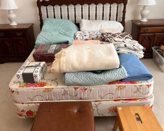 Double/ full bed  $145.00   bed covers, blankets.