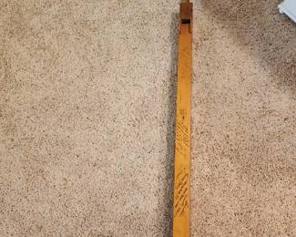 Wood organ pipe 48 in tall