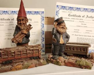 Cairn Studio by Thomas F Clark Lumber Jack and Pullman with COA