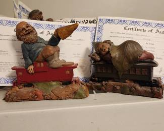 Cairn Studio made by Thomas F Clark Harry and Bertha with COA