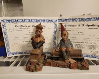 Cairn Studio made by Thomas F Clark Tank and P.S with COA