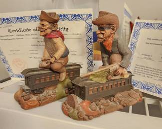 Cairn Studio by Thomas F Clark Fargo and Jesse with COA