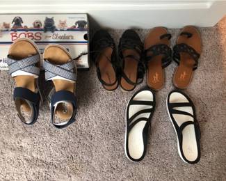 4 Pairs Ladies Sandals
