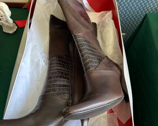 New Leather Boots