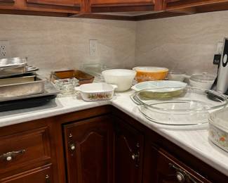 Serving Bowls and Pyrex