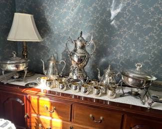 Huge Collection of Silver Service