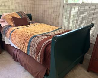 Twin Sleigh Bed, 1 of 2