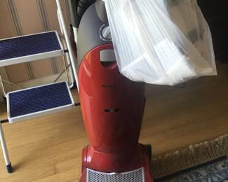 Miele upright vacuum with extra bag     Considered the best vacuum on the market