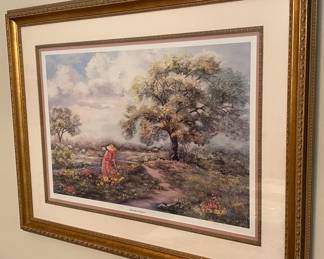 Nice "Yesterday's Bouquets" Print