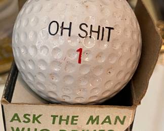 Novelty Golf Ball