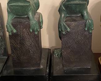 Frog Themed Bookends