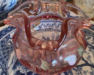 Fenton Glass Vase