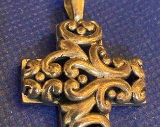 Small Sterling Cross