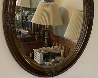 Oval Wall Mirror