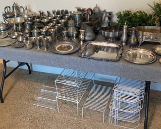 Numerous Pewter Pieces