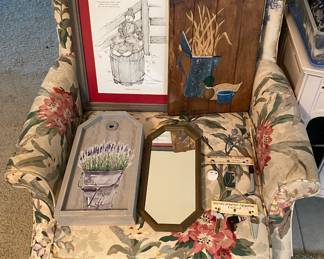 Pair of Upholstered Armchairs