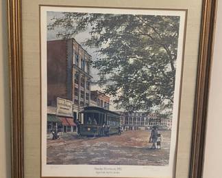 "Sunday Afternoon" 1912 High Point, N.C. Print
