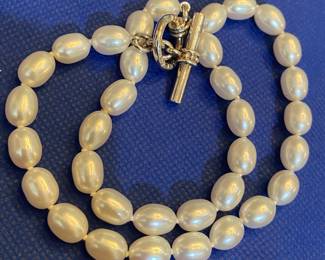 Slane & Slane Sterling Freshwater Pearl Necklace