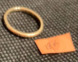18K Gold Band
