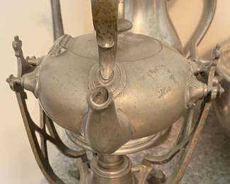 Old Pewter Teapot/Server