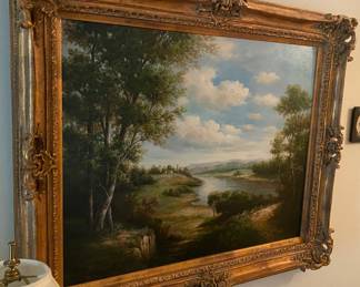 Landscape Themed Oil Painting