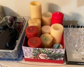 Glasses/Candles/ Cup and Saucer Displays