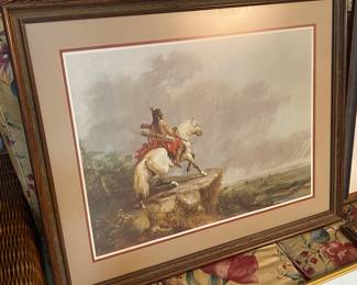 A. J. Miller "Shoshone Woman" Print