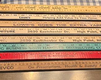 Advertising Yard Sticks