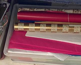 Wrapping Paper and Bags