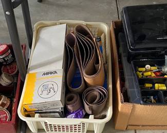 Sandpaper and Electrical Supplies