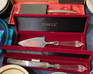 Towle Cake Knife and Server
