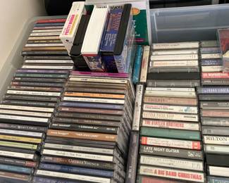 CD's and Cassettes