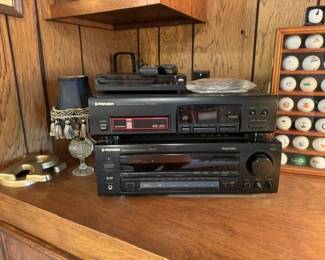 Stereo equipment.  All in working condition.