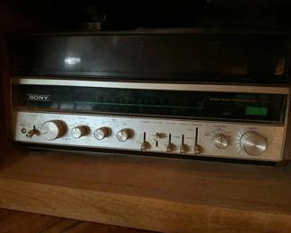 Sony stereo equipment 
