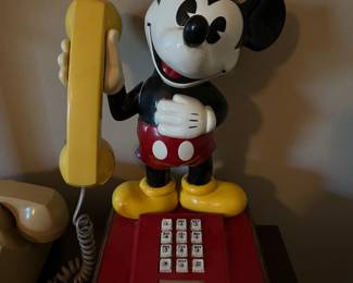 Vintage Mickey phone 