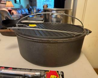 Large cast iron cooker 