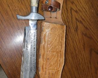 Vintage knife from Mexico