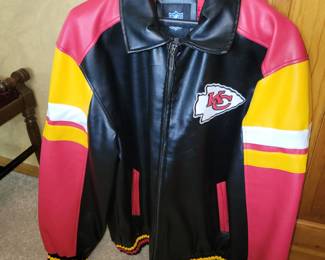 Chiefs leather jacket