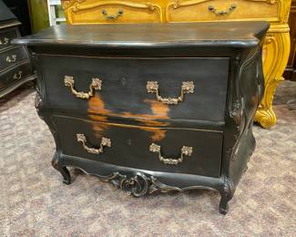 Two Drawer Italian Painted Chest