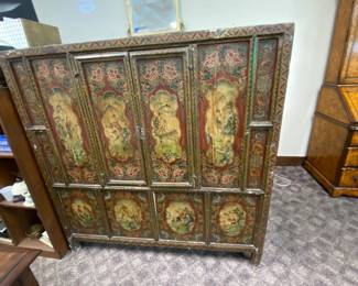 Large Oriental Two-Door Cabinet 