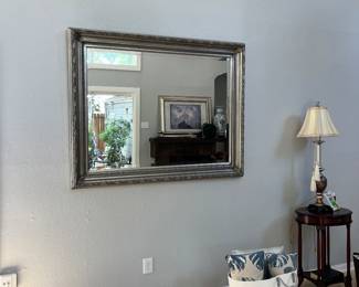 Large ornate mirror 
