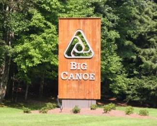 BIG CANOE SIGN