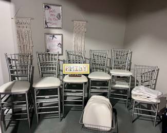 Silver Banquet Chairs