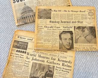 Oswald newspapers