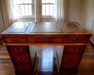Vintage Mahogany Writing Desk $95 or bid #23