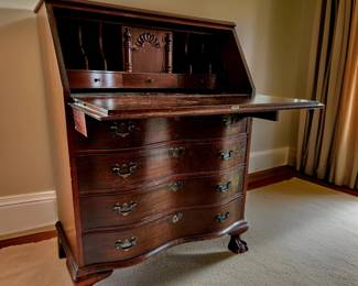 Vintage Mahogany Drop-Front Secretary $89 or bid #4